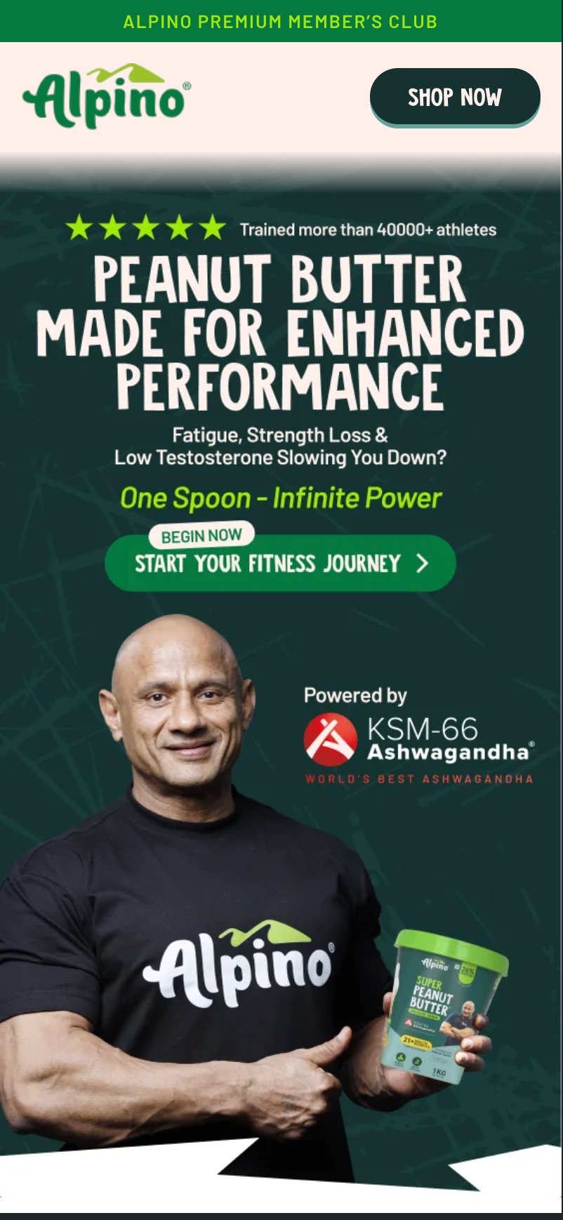 Alpino Presell Landing Page